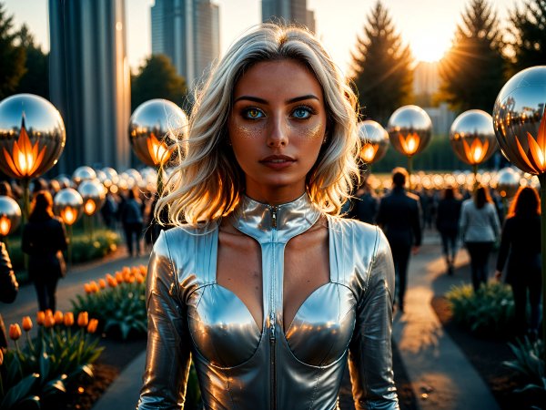 Retro Futuristic Park